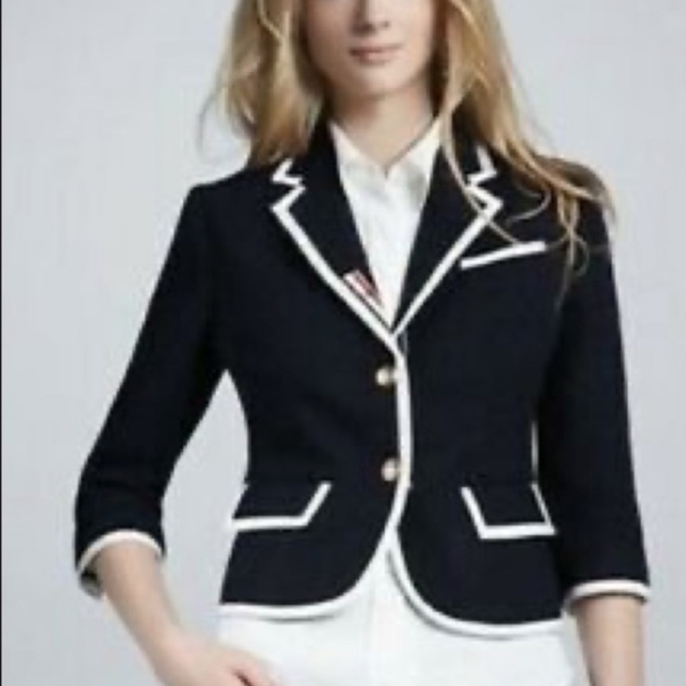 Thom Browne Navy Blazer Sz. XXL
